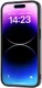 ABEEL Litchi Apple iPhone 15 Hoesje Back Cover Dreamy Zwart afbeelding 2