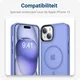 Apple iPhone 15 Hoesje met MagSafe Back Cover Matte Blauw afbeelding 8