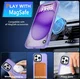 Apple iPhone 15 Pro Hoesje met MagSafe Back Cover Matte Lila afbeelding 2