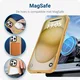 iPhone 15 Pro Max Hoesje met MagSafe Back Cover Matte Oranje afbeelding 7