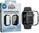 Eiger Mountain Glass Full Case -  Apple Watch SE 44MM Hoesje - Zwart afbeelding 1
