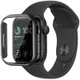 Eiger Mountain Glass Full Case -  Apple Watch SE 44MM Hoesje - Zwart afbeelding 2