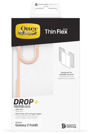 OtterBox Thin Flex Samsung Galaxy Z Fold 5 Hoesje Peach afbeelding 10