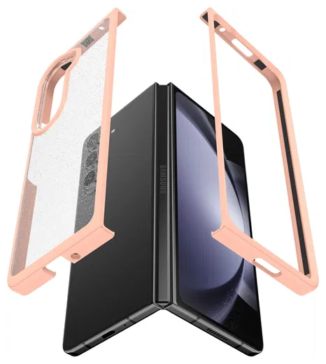 OtterBox Thin Flex Samsung Galaxy Z Fold 5 Hoesje Peach afbeelding 2
