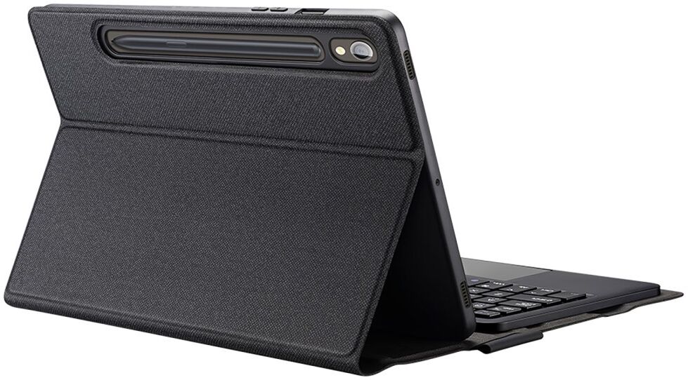 Dux Ducis Samsung Galaxy Tab S10 Lite / S10 FE / S9 FE / S9 Hoes Met Toetsenbord afbeelding 2