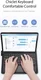 Dux Ducis Samsung Galaxy Tab S10 Lite / S10 FE / S9 FE / S9 Hoes Met Toetsenbord afbeelding 7