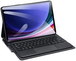 Dux Ducis Samsung Tab S10+/ S9+ / S9 FE+ Hoes Bluetooth Toetsenbord Zwart afbeelding