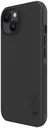 Nillkin Super Frosted Shield Apple iPhone 15 Hoesje Back Cover Zwart