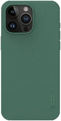 Nillkin Super Frosted Shield Apple iPhone 15 Pro Hoesje Groen afbeelding