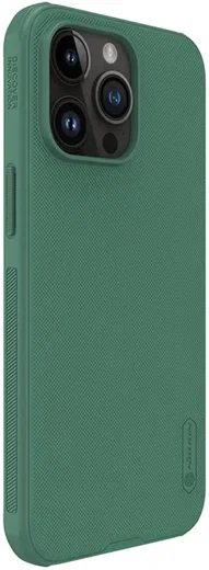 Nillkin Super Frosted Shield Apple iPhone 15 Pro Hoesje Groen afbeelding 2