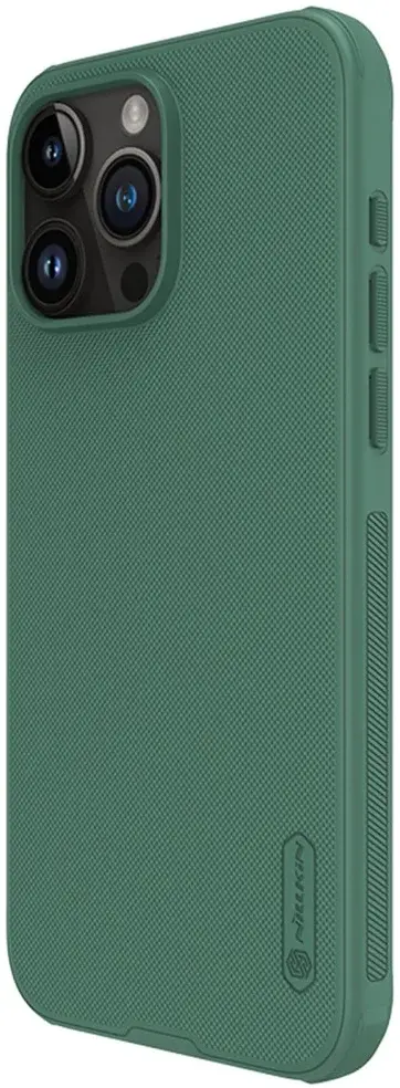 Nillkin Super Frosted Shield Apple iPhone 15 Pro Hoesje Groen afbeelding 8