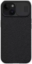 Nillkin CamShield Apple iPhone 15 Hoesje met Camera Slider Zwart