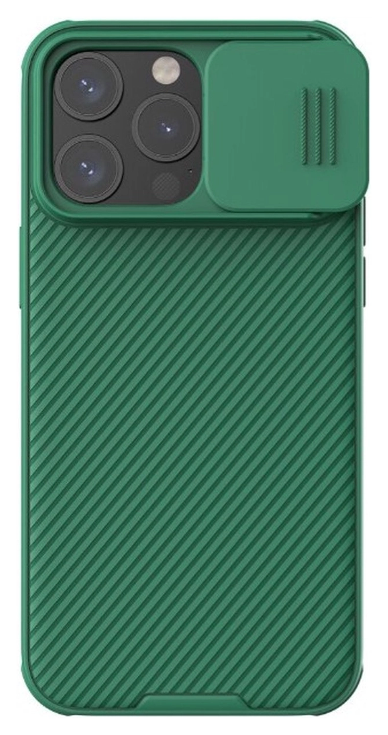 Nillkin CamShield Apple iPhone 15 Hoesje met Camera Slider Groen afbeelding 1