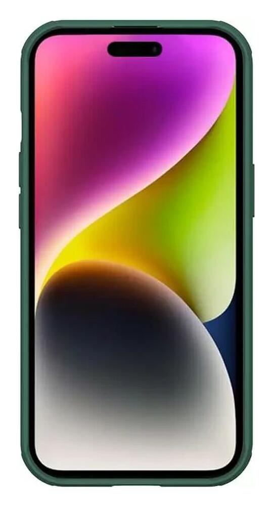 Nillkin CamShield Apple iPhone 15 Hoesje met Camera Slider Groen afbeelding 11