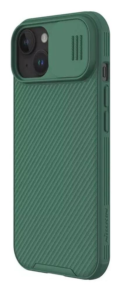 Nillkin CamShield Apple iPhone 15 Hoesje met Camera Slider Groen afbeelding 12