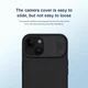 Nillkin CamShield Apple iPhone 15 Pro Max Hoesje Camera Slider Zwart afbeelding 4