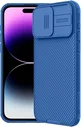 Nillkin CamShield Apple iPhone 15 Pro Max Hoesje Camera Slider Blauw