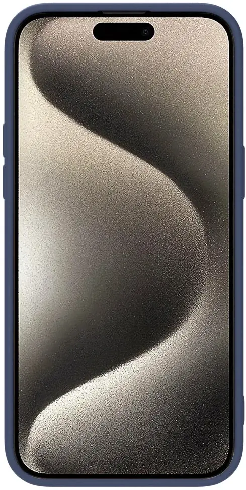 Nillkin CamShield Siliconen iPhone 15 Pro Hoesje Camera Slider Blauw afbeelding 11