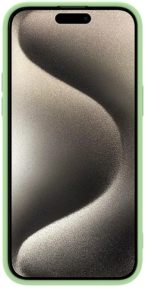 Nillkin CamShield Siliconen iPhone 15 Pro Hoesje Camera Slider Mint afbeelding 12
