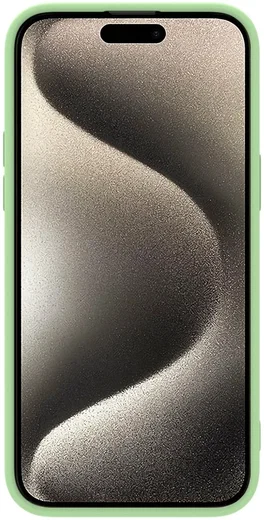Nillkin CamShield Siliconen iPhone 15 Pro Hoesje Camera Slider Mint afbeelding 12