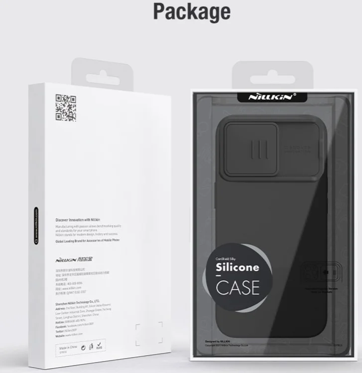 Nillkin CamShield Siliconen iPhone 15 Pro Hoesje Camera Slider Mint afbeelding 13