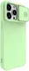 Nillkin CamShield Siliconen iPhone 15 Pro Hoesje Camera Slider Mint afbeelding 2