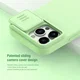 Nillkin CamShield Siliconen iPhone 15 Pro Hoesje Camera Slider Mint afbeelding 5