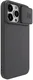 Nillkin CamShield Siliconen iPhone 15 Pro Max Hoesje met Slider Zwart afbeelding 2