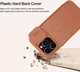 Nillkin Qin Pro iPhone 15 Pro Hoesje Book Case met Camera Slider Bruin afbeelding 4