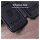 Nillkin Qin Pro iPhone 15 Plus Hoesje Book Case Camera Slider Zwart afbeelding 4