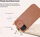 Nillkin Qin Pro iPhone 15 Plus Hoesje Book Case Camera Slider Zwart afbeelding 5