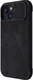 Nillkin Qin Pro iPhone 15 Plus Hoesje Book Case Camera Slider Zwart afbeelding 9