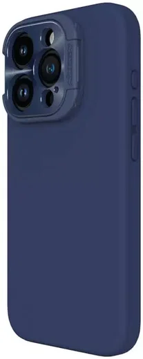 Nillkin Lens Wing Apple iPhone 15 Pro Hoesje Siliconen MagSafe Blauw afbeelding 11