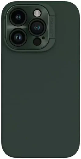 Nillkin Lens Wing Apple iPhone 15 Pro Hoesje Siliconen MagSafe Groen afbeelding 1