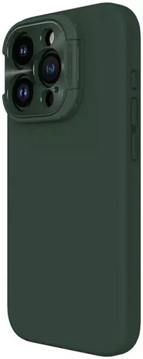Nillkin Lens Wing Apple iPhone 15 Pro Hoesje Siliconen MagSafe Groen afbeelding 11
