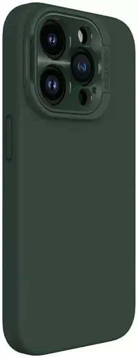 Nillkin Lens Wing Apple iPhone 15 Pro Hoesje Siliconen MagSafe Groen afbeelding 2