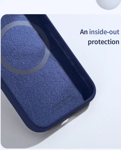 Nillkin Lens Wing Apple iPhone 15 Pro Hoesje Siliconen MagSafe Groen afbeelding 9