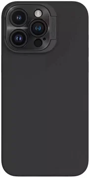 Nillkin Lens Wing iPhone 15 Pro Max Hoesje Siliconen met MagSafe Zwart