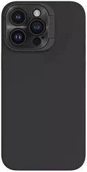 Nillkin Lens Wing iPhone 15 Pro Max Hoesje Siliconen met MagSafe Zwart afbeelding