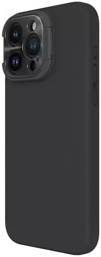 Nillkin Lens Wing iPhone 15 Pro Max Hoesje Siliconen met MagSafe Zwart afbeelding 11
