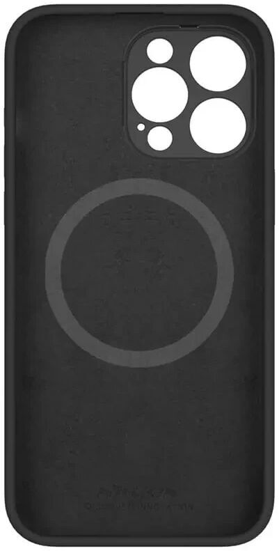 Nillkin Lens Wing iPhone 15 Pro Max Hoesje Siliconen met MagSafe Zwart afbeelding 12