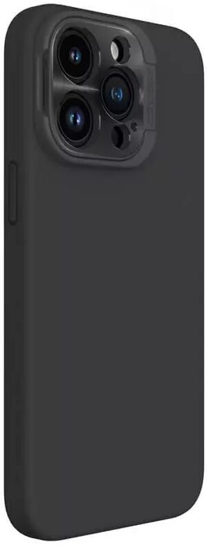 Nillkin Lens Wing iPhone 15 Pro Max Hoesje Siliconen met MagSafe Zwart afbeelding 2
