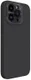Nillkin Lens Wing iPhone 15 Pro Max Hoesje Siliconen met MagSafe Zwart afbeelding 2