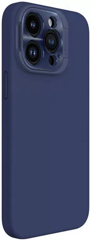 Nillkin Lens Wing iPhone 15 Pro Max Hoesje Siliconen met MagSafe Blauw afbeelding 2