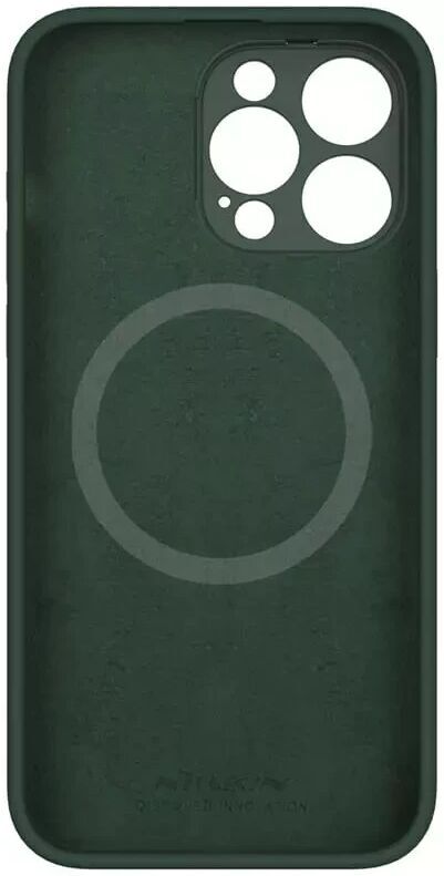 Nillkin Lens Wing iPhone 15 Pro Max Hoesje Siliconen met MagSafe Groen afbeelding 13