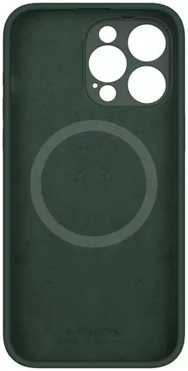 Nillkin Lens Wing iPhone 15 Pro Max Hoesje Siliconen met MagSafe Groen afbeelding 13
