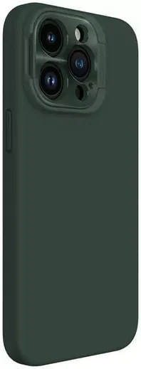 Nillkin Lens Wing iPhone 15 Pro Max Hoesje Siliconen met MagSafe Groen afbeelding 2