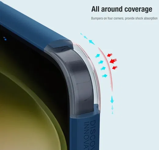 Nillkin Super Frosted Shield Samsung Galaxy S23 FE Hoesje Blauw afbeelding 5