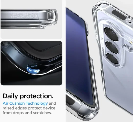 Spigen Ultra Hybrid Samsung Galaxy Z Fold 5 Hoesje Transparant afbeelding 5