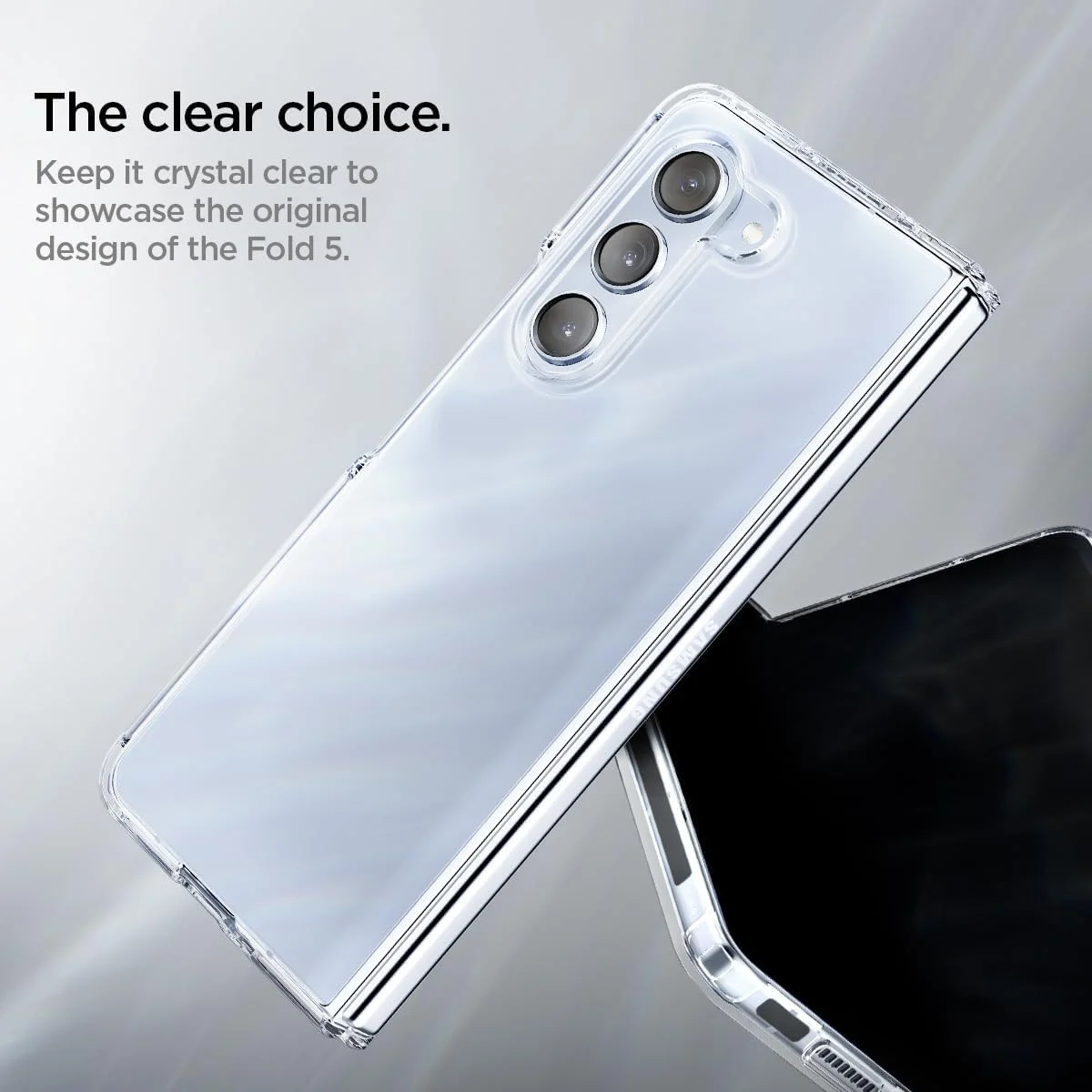 Spigen Ultra Hybrid Samsung Galaxy Z Fold 5 Hoesje Transparant afbeelding 8